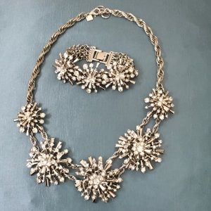 Banana republic statement bracelet & necklace set